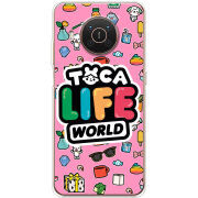 Чехол BoxFace Nokia X10 Toca Boca Life World