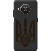 Черный чехол BoxFace Nokia X10 Ukrainian Trident