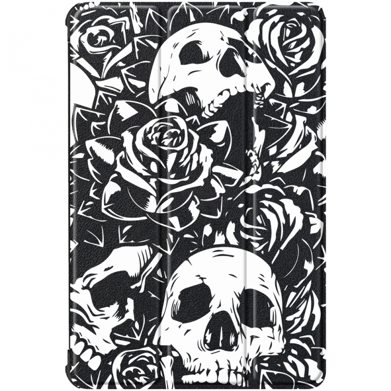 Чехол для Samsung Galaxy Tab А7 Lite 8.7"  Skull and Roses