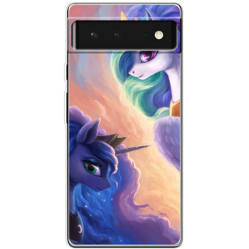 Чехол BoxFace Google Pixel 6 My Little Pony Rarity  Princess Luna