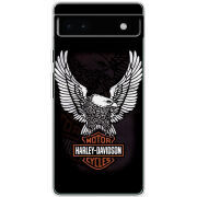 Чехол BoxFace Google Pixel 6A Harley Davidson and eagle
