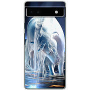 Чехол BoxFace Google Pixel 6A White Horse