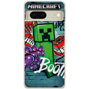 Чехол BoxFace Google Pixel 7 Minecraft Graffiti