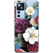 Прозрачный чехол BoxFace Xiaomi 12T / 12T Pro Floral Dark Dreams