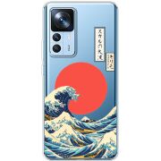 Прозрачный чехол BoxFace Xiaomi 12T / 12T Pro Большая волна в Канагаве