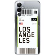Прозрачный чехол BoxFace Tecno POVA 4 Ticket Los Angeles