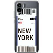 Прозрачный чехол BoxFace Xiaomi Redmi A2 Ticket New York