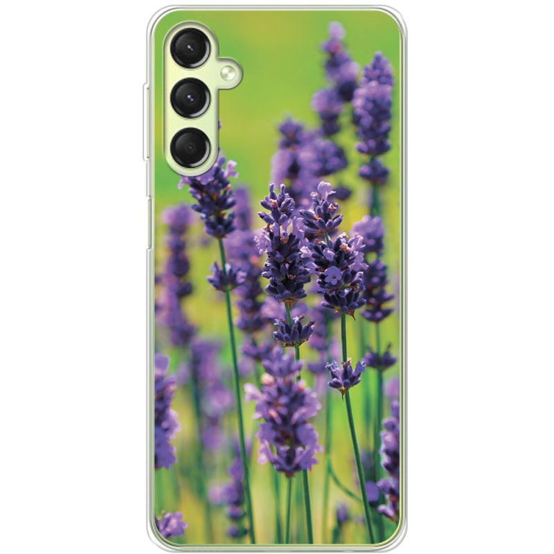 Чехол BoxFace Samsung Galaxy A24 (A245) Green Lavender
