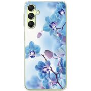 Чехол со стразами Samsung Galaxy A24 (A245) Orchids