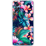 Чехол BoxFace Xiaomi Redmi Note 11E Pro flowers in the tropics