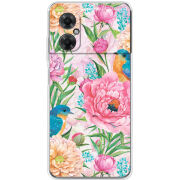 Чехол BoxFace Xiaomi Redmi Note 11R Birds in Flowers
