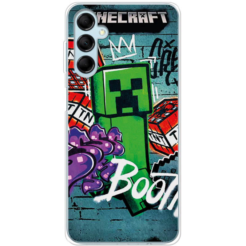Чехол BoxFace Samsung Galaxy M14 5G (M146) Minecraft Graffiti