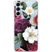 Прозрачный чехол BoxFace Samsung Galaxy M14 5G (M146) Floral Dark Dreams