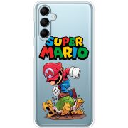 Прозрачный чехол BoxFace Samsung Galaxy M14 5G (M146) Super Mario