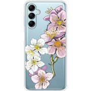 Прозрачный чехол BoxFace Samsung Galaxy M14 5G (M146) Cherry Blossom