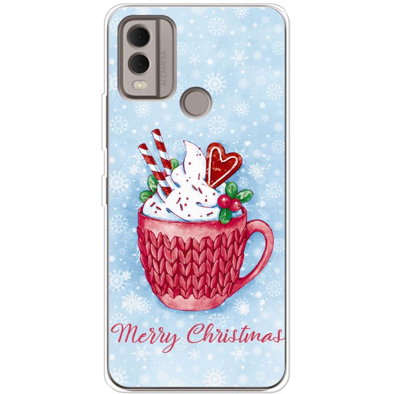 Чехол BoxFace Nokia C22 Spicy Christmas Cocoa