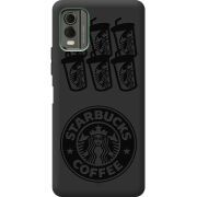 Черный чехол BoxFace Nokia C32 Black Coffee