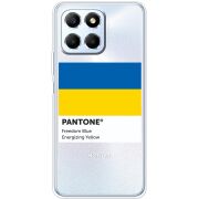 Прозрачный чехол BoxFace Honor X6 Pantone вільний синій