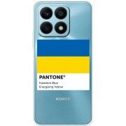 Прозрачный чехол BoxFace Honor X8a Pantone вільний синій