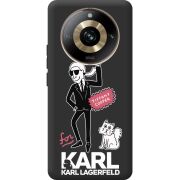 Черный чехол BoxFace Realme 11 Pro / 11 Pro Plus For Karl