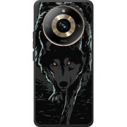 Черный чехол BoxFace Realme 11 Pro / 11 Pro Plus Wolf