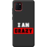Черный чехол BoxFace Samsung N770 Galaxy Note 10 Lite I'm Crazy