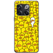 Чехол BoxFace OnePlus 10T Yellow Ducklings