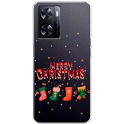 Прозрачный чехол BoxFace OnePlus Nord N20 SE Merry Christmas