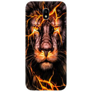 Чехол Uprint Samsung J330 Galaxy J3 (2017) Fire Lion