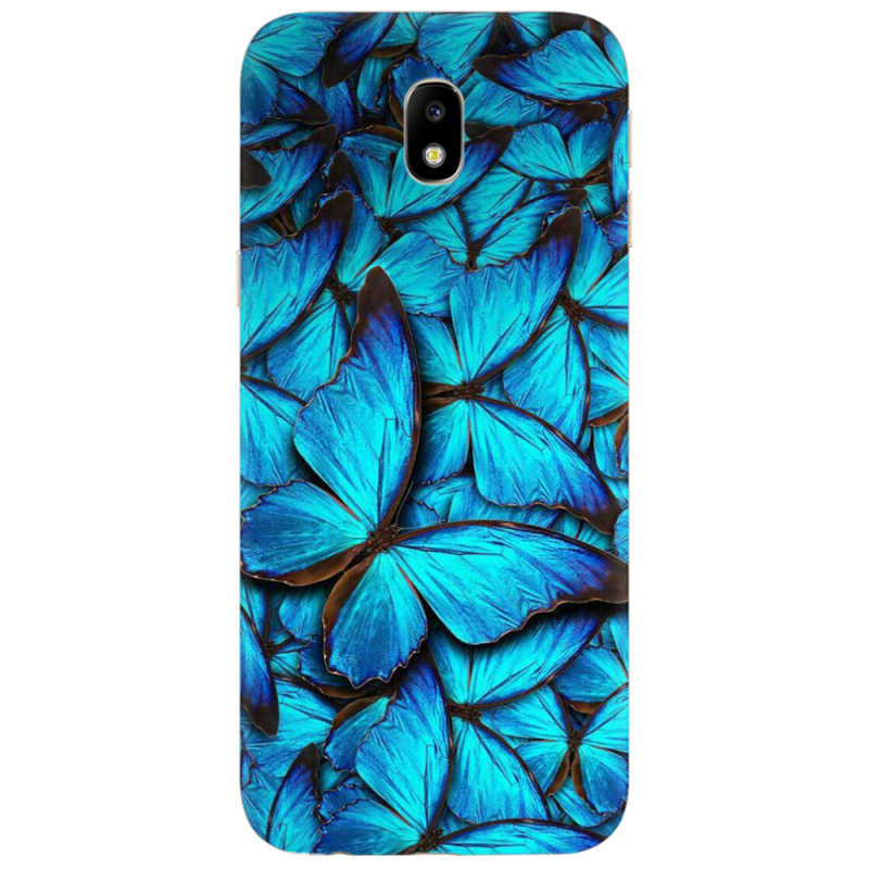 Чехол Uprint Samsung J330 Galaxy J3 (2017) лазурные бабочки