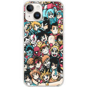 Чехол BoxFace Apple iPhone 15 Plus Anime Stickers