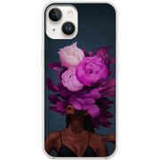 Чехол BoxFace Apple iPhone 15 Plus Exquisite Purple Flowers