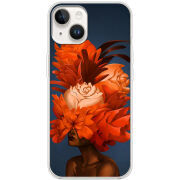 Чехол BoxFace Apple iPhone 15 Plus Exquisite Orange Flowers