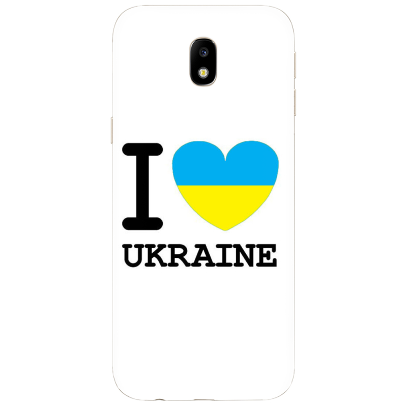 Чехол Uprint Samsung J730 Galaxy J7 (2017) I love Ukraine