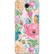 Чехол Uprint Huawei Y7 2017 Birds in Flowers