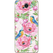 Чехол Uprint Huawei Y7 2017 Birds and Flowers