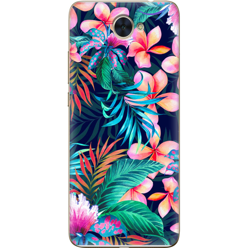 Чехол Uprint Huawei Y7 2017 flowers in the tropics