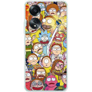 Чехол BoxFace OPPO A58 4G Rick and Morty