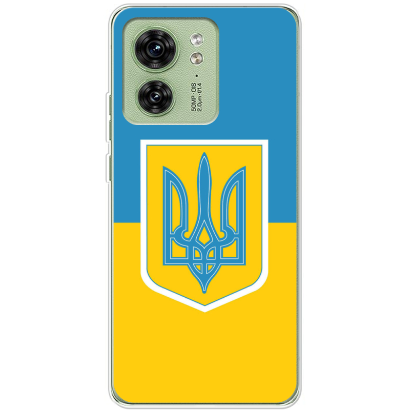 Чехол BoxFace Motorola Edge 40 Герб України