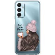 Прозрачный чехол BoxFace Samsung Galaxy M34 5G (M346) love is in the air