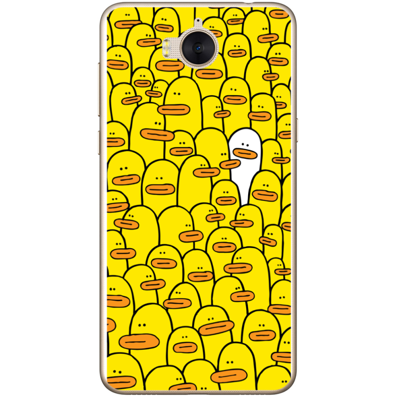 Чехол Uprint Huawei Y5 2017 Yellow Ducklings