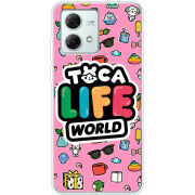 Чехол BoxFace Motorola G84 Toca Boca Life World