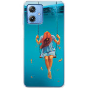 Чехол BoxFace Motorola G54 Power Girl In The Sea