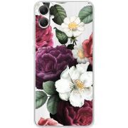 Прозрачный чехол BoxFace Samsung Galaxy A05 (A055) Floral Dark Dreams
