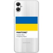 Прозрачный чехол BoxFace Samsung Galaxy A05 (A055) Pantone вільний синій