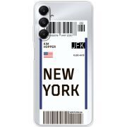 Прозрачный чехол BoxFace Samsung Galaxy A05s (A057) Ticket New York