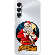 Прозрачный чехол BoxFace Samsung Galaxy A05s (A057) Cool Santa