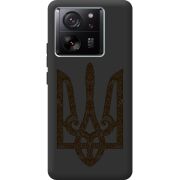 Черный чехол BoxFace Xiaomi 13T Pro Ukrainian Trident