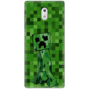 Чехол Uprint Nokia 3 Minecraft Creeper