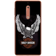 Чехол Uprint Nokia 5 Harley Davidson and eagle